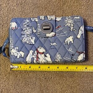 Vera Bradley Polar Bear Quilted Wallet